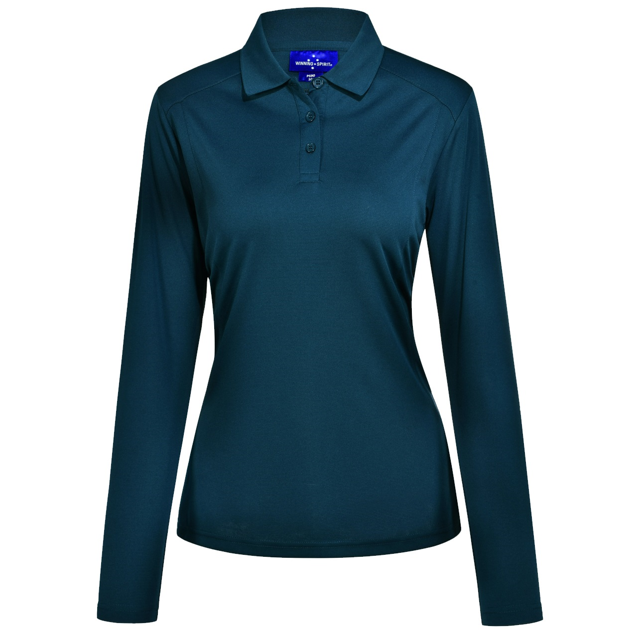 Lucky Bamboo Polo Ladies Long Sleeve