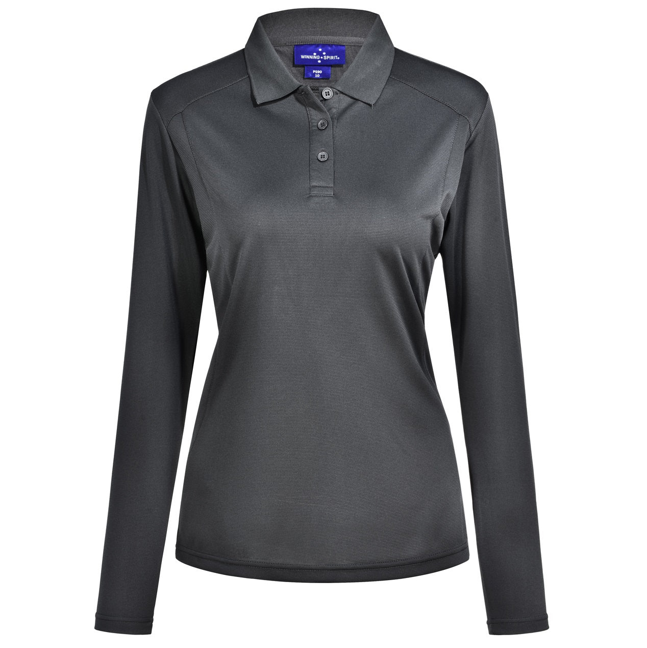Lucky Bamboo Polo Ladies Long Sleeve