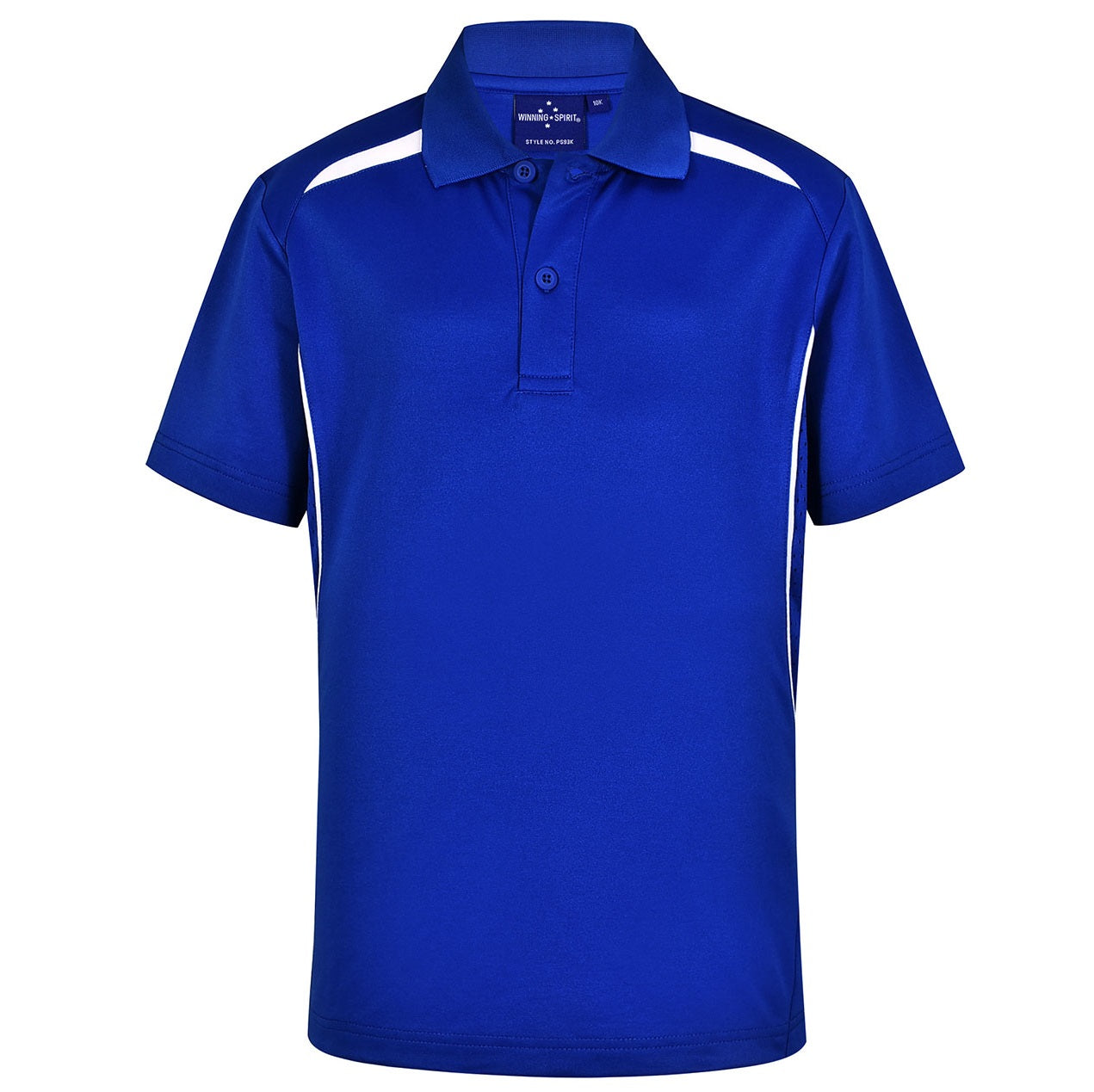 Sustainable Poly/Cotton Contrast SS Kids Polo