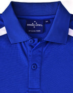 Sustainable Poly/Cotton Contrast SS Kids Polo
