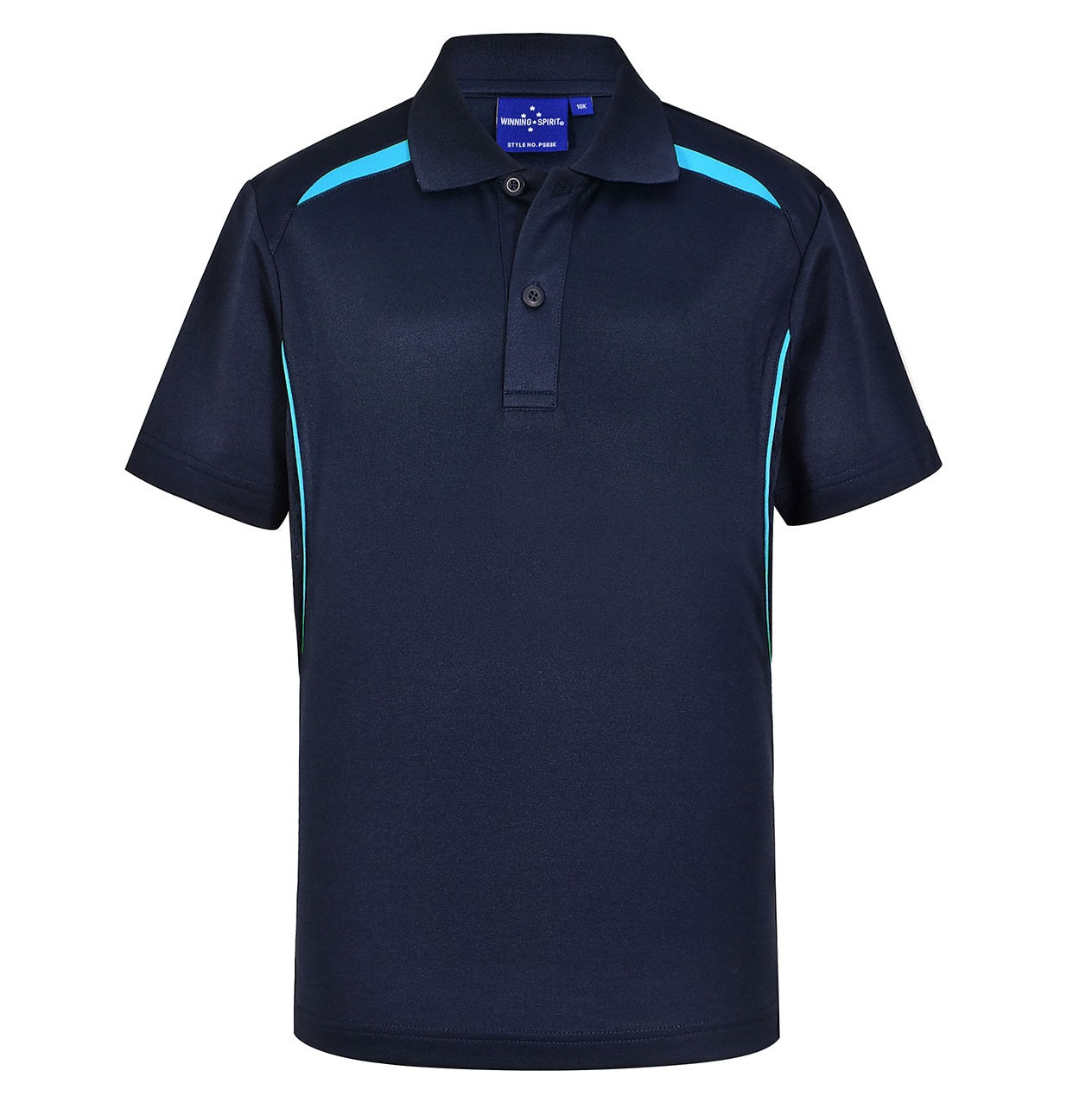 Sustainable Poly/Cotton Contrast SS Kids Polo