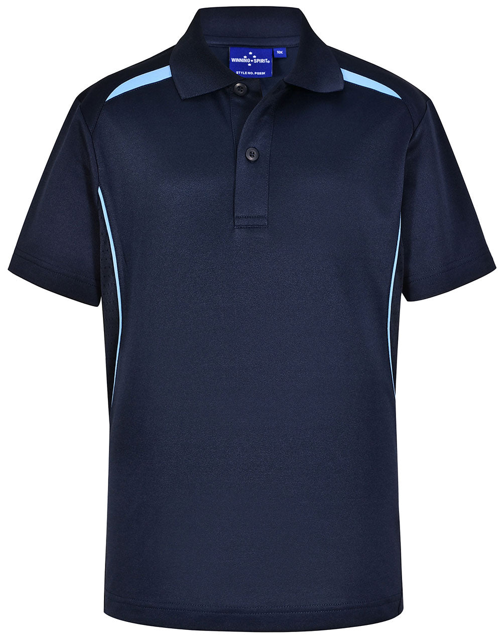 Sustainable Poly/Cotton Contrast SS Kids Polo