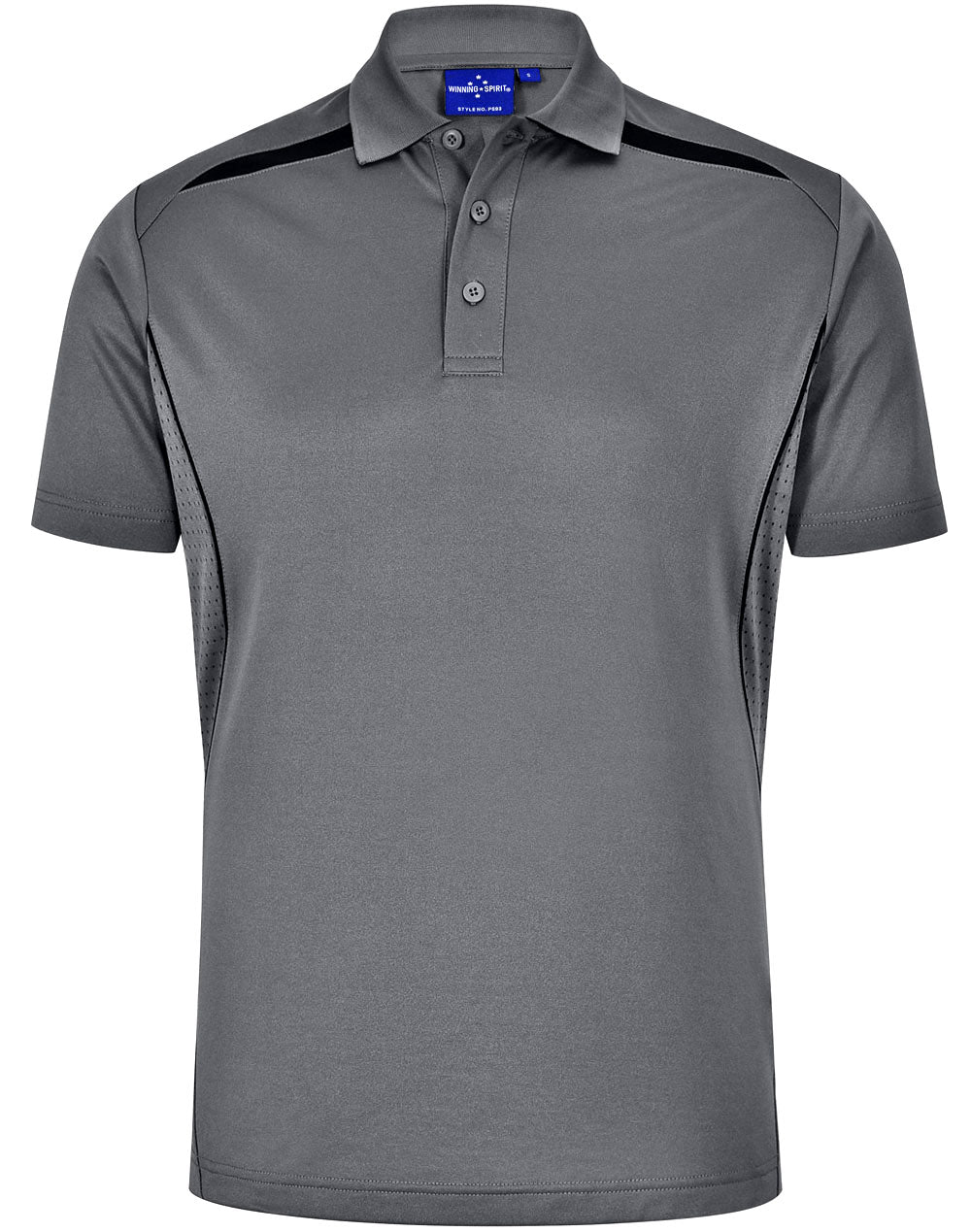 Sustainable Poly/Cotton Contrast SS Mens Polo