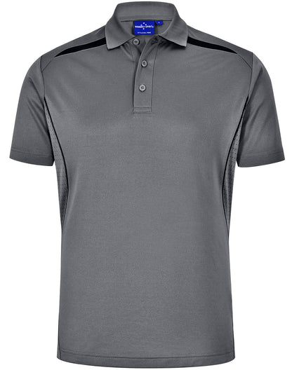 Sustainable Poly/Cotton Contrast SS Mens Polo