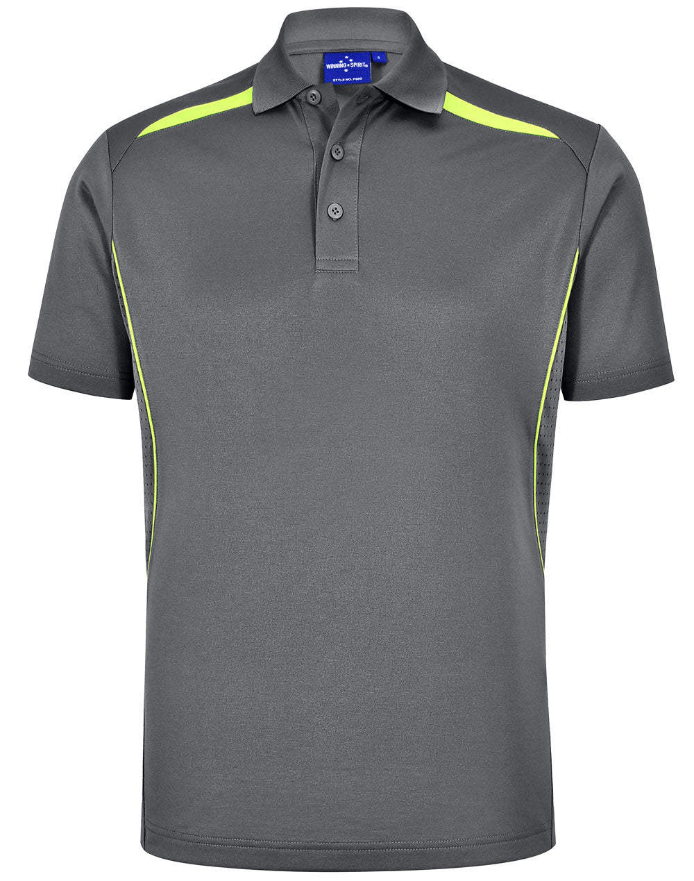 Sustainable Poly/Cotton Contrast SS Mens Polo