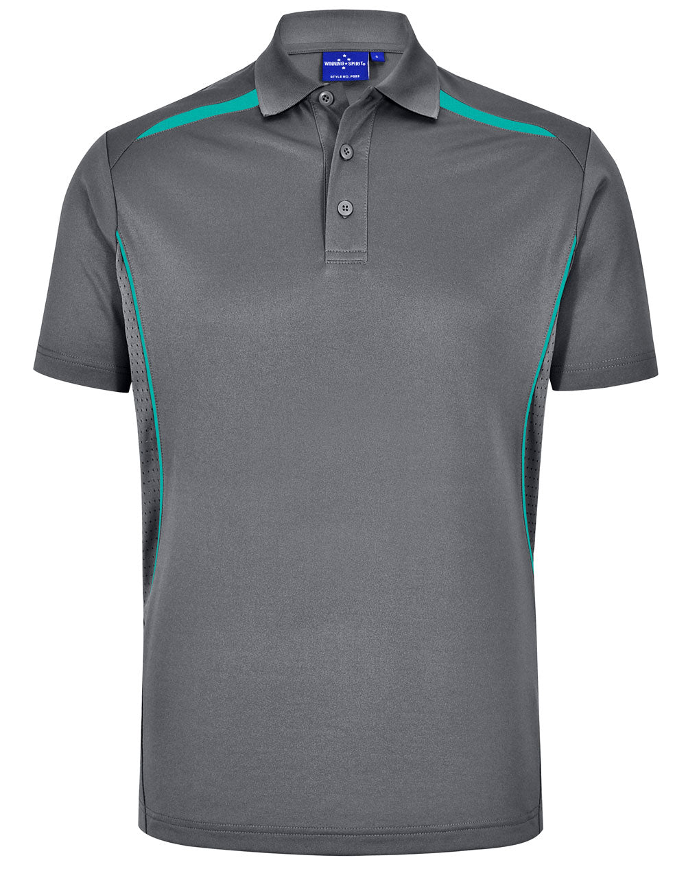 Sustainable Poly/Cotton Contrast SS Mens Polo