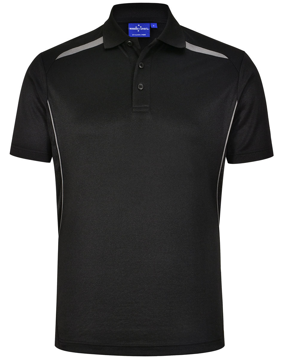 Sustainable Poly/Cotton Contrast SS Mens Polo