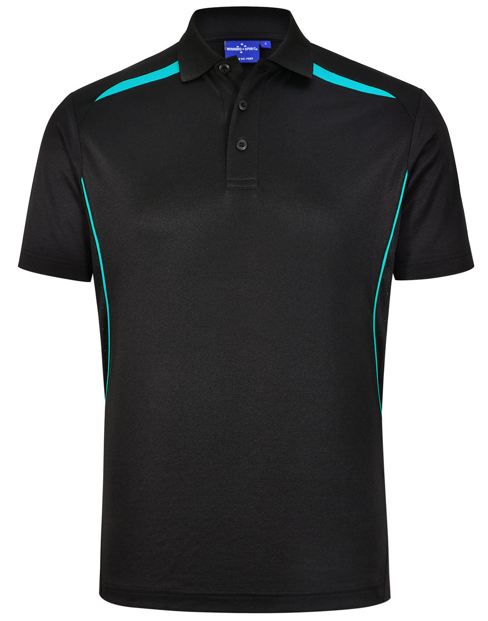 Sustainable Poly/Cotton Contrast SS Mens Polo