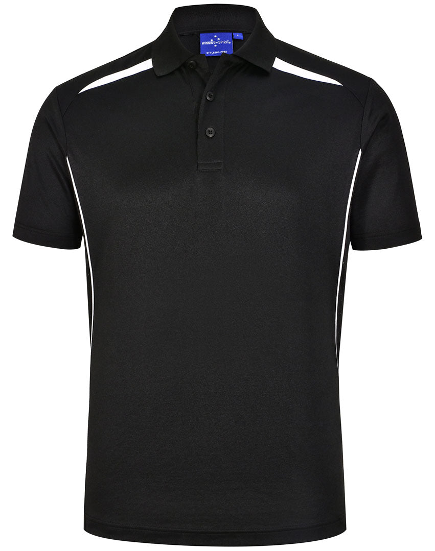 Sustainable Poly/Cotton Contrast SS Mens Polo