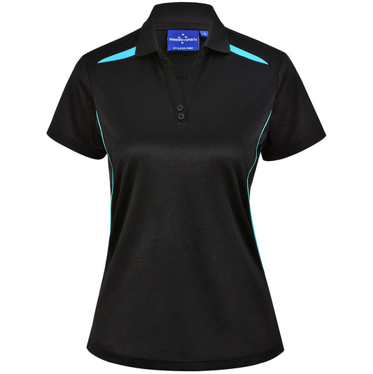 Sustainable Poly/Cotton Contrast SS Ladies Polo