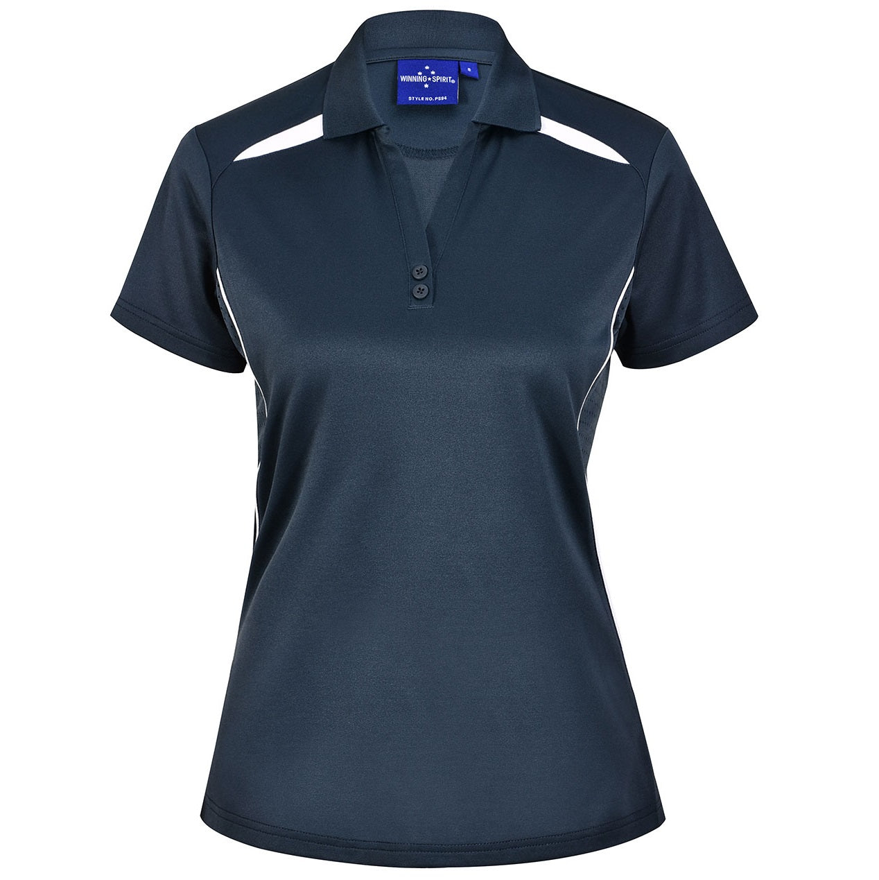 Sustainable Poly/Cotton Contrast SS Ladies Polo