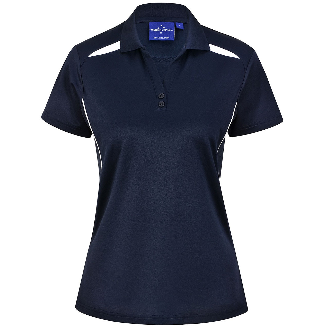 Sustainable Poly/Cotton Contrast SS Ladies Polo