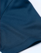 Sustainable Jacquard Knit Mens Polo