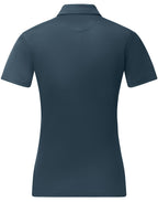 Sustainable Jacquard Knit Ladies Polo