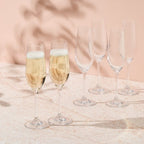 Manhattan Flute Glass 230ml Set of 6 Gift Box