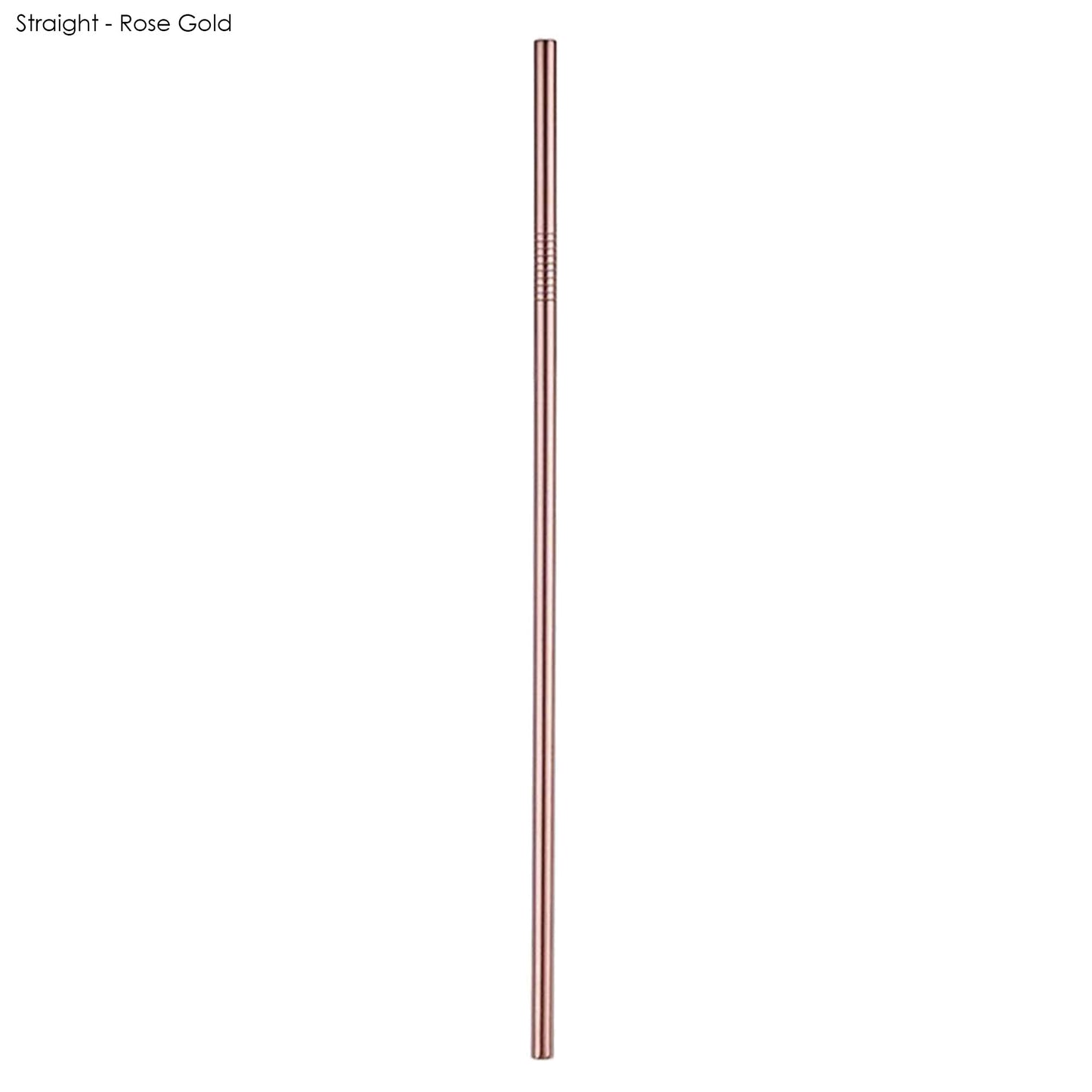 Stainless Steel Straw 215 x 6mm