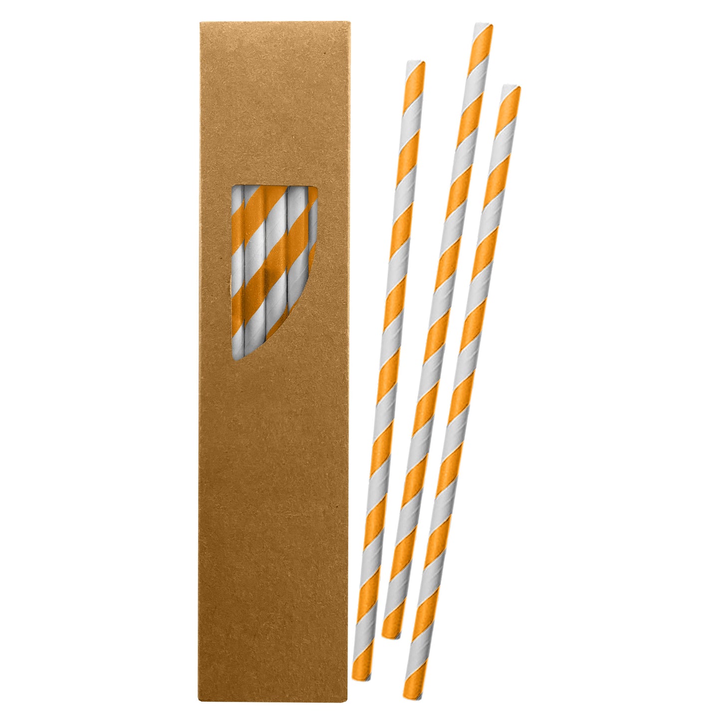 Paper Straw 197 x 6mm