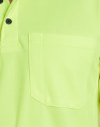 Unisex Hi-Vis Bamboo Charcoal SS Polo