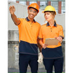 Hi-Vis Sustainable Cool-Breeze Safety Polo
