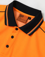 Hi-Vis Sustainable Cool-Breeze Safety Polo