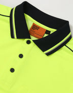 Hi-Vis Sustainable Cool-Breeze Safety Polo
