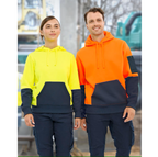 Hi-Vis Two Tone Water Resistant Fleece Hoodie