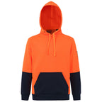 Hi-Vis Two Tone Water Resistant Fleece Hoodie