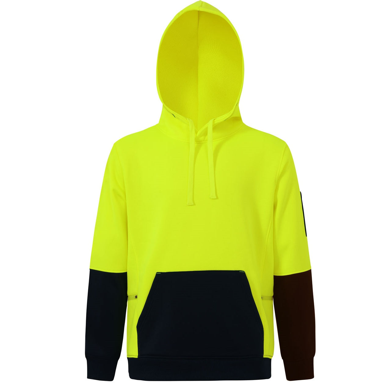 Hi-Vis Two Tone Water Resistant Fleece Hoodie