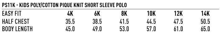 Sizing Guide