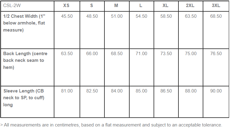 Sizing Guide