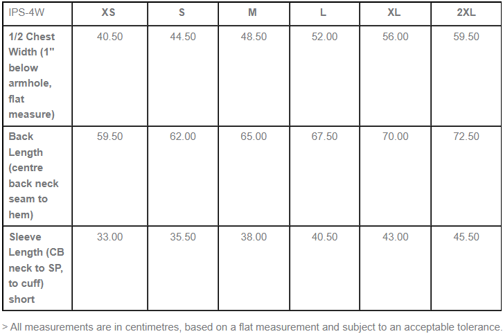 Sizing Guide