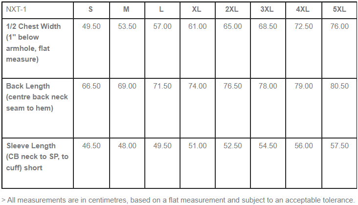 Sizing Guide