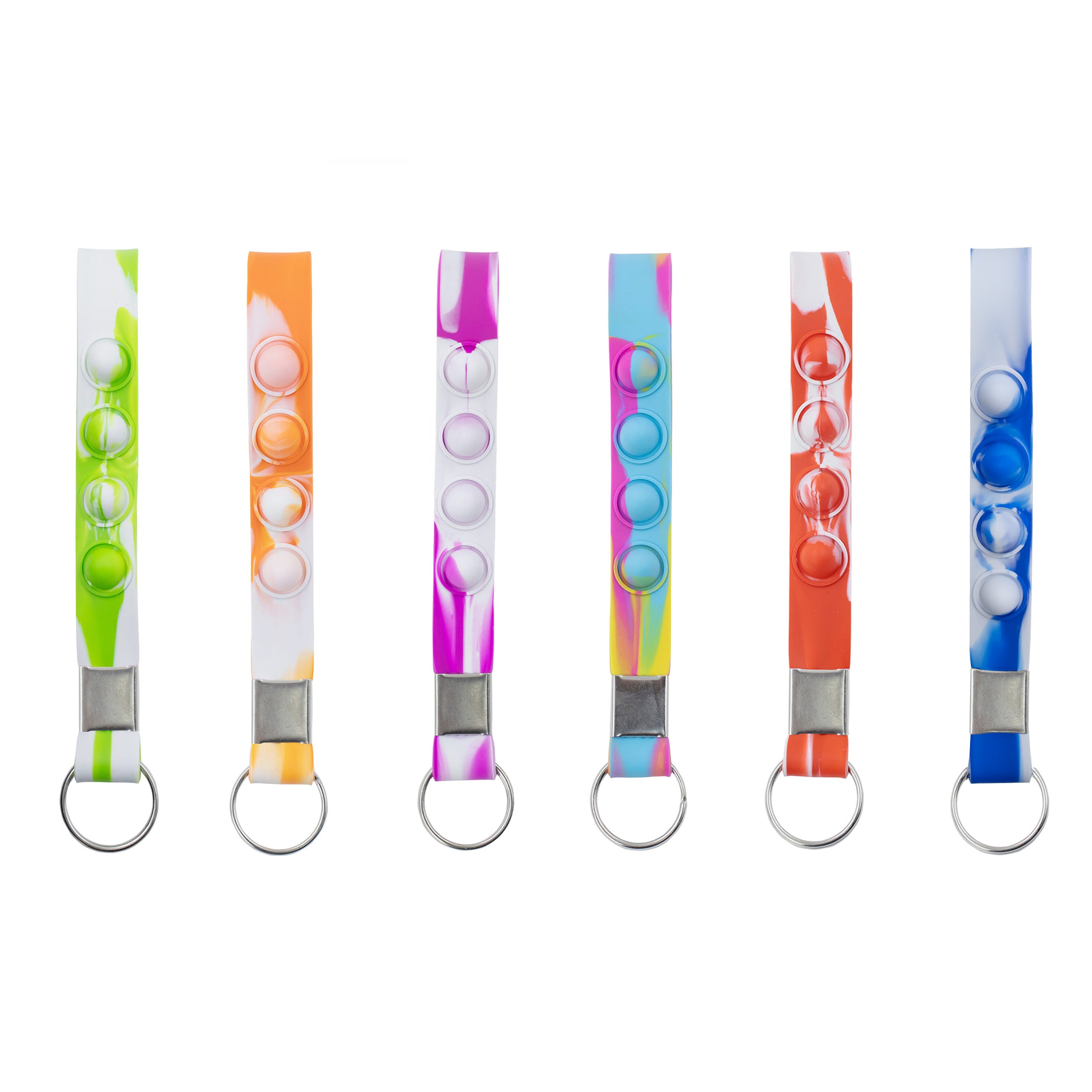Popper Stress Reliever Key Chain
