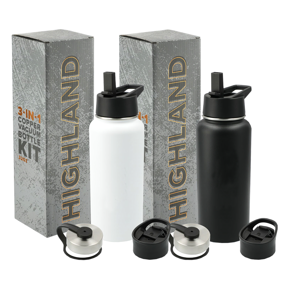 Trekk Highland 3-In-1 Copper Vacuum Bottle Kit 950ml