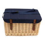 Trekk Wicker Basket Picnic Table