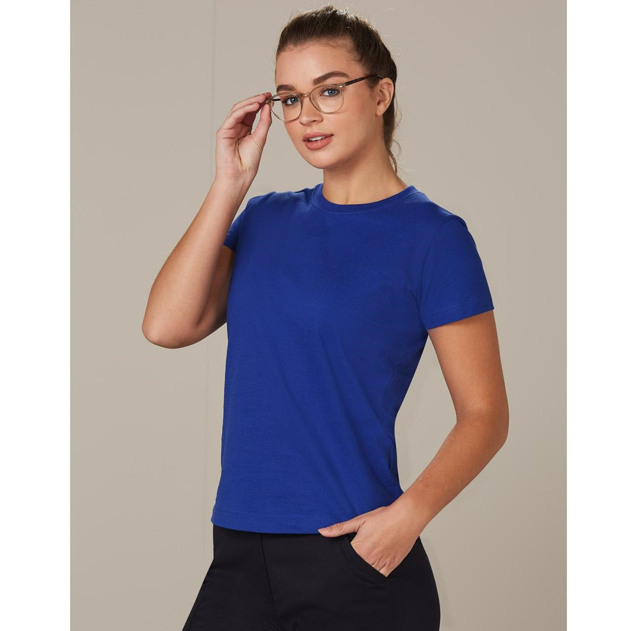 Savvy 100% Cotton Ladies Tee