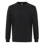 Premium Cotton Face LS Mens Tee