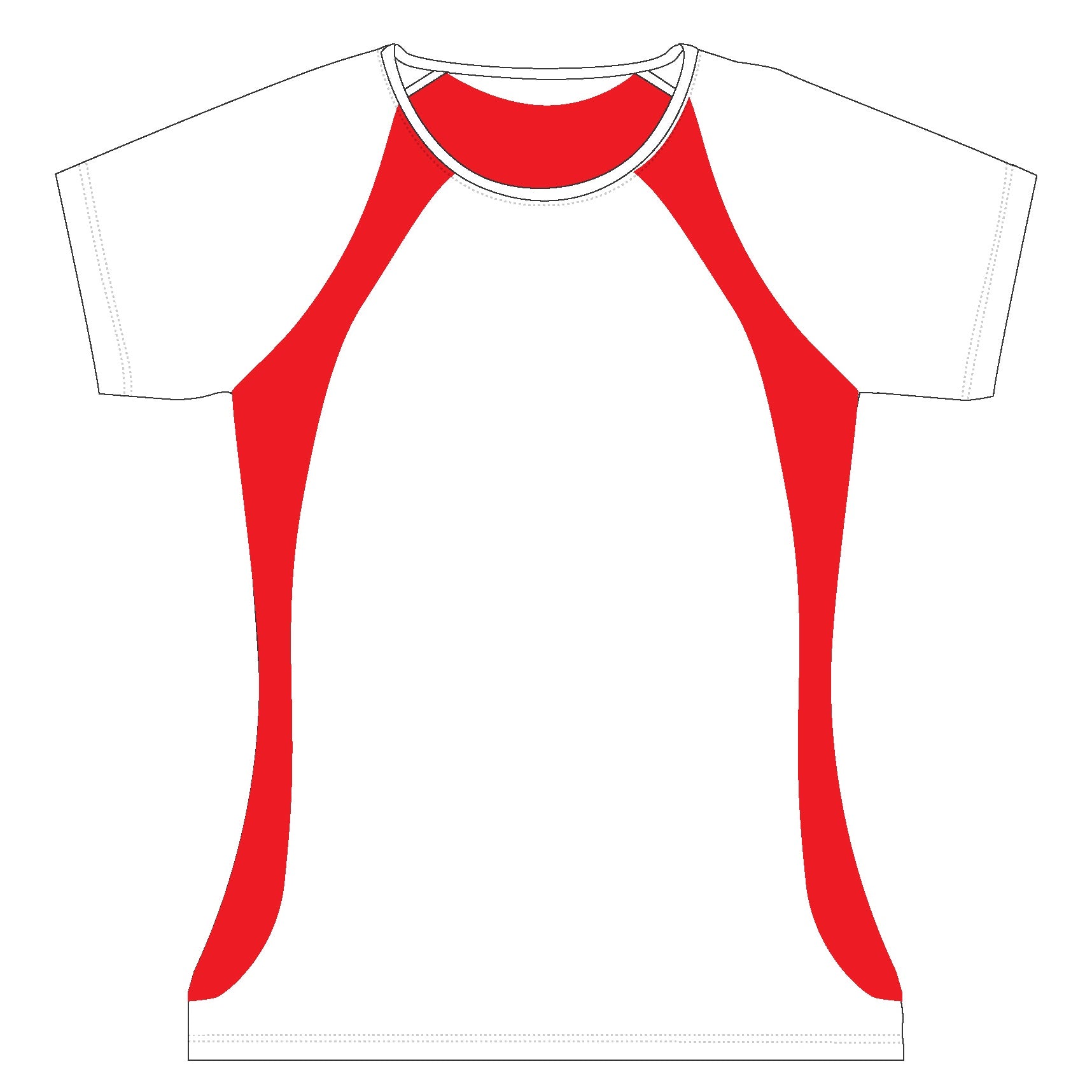 Sprint CoolDry® Athletic Ladies Tee Shirt