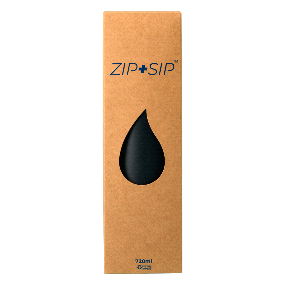 Zip + Sip Drink Bottle 720ml