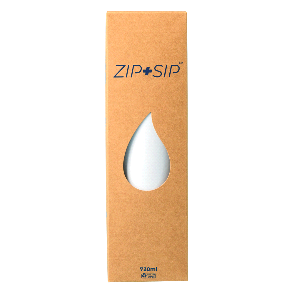 Zip + Sip Drink Bottle 720ml