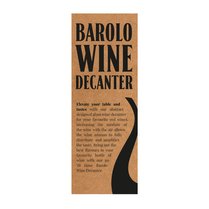 Barolo Wine Decanter 1400ml