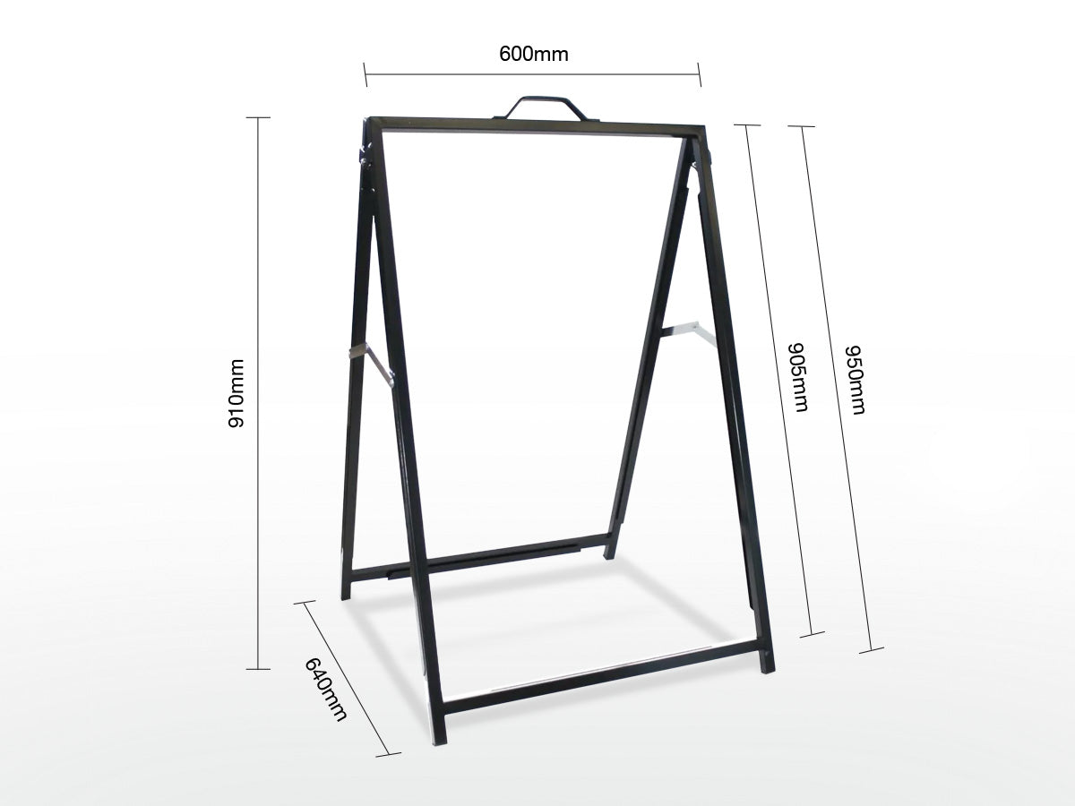 Double Sided Corflute A Frame