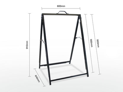 Double Sided Corflute A Frame