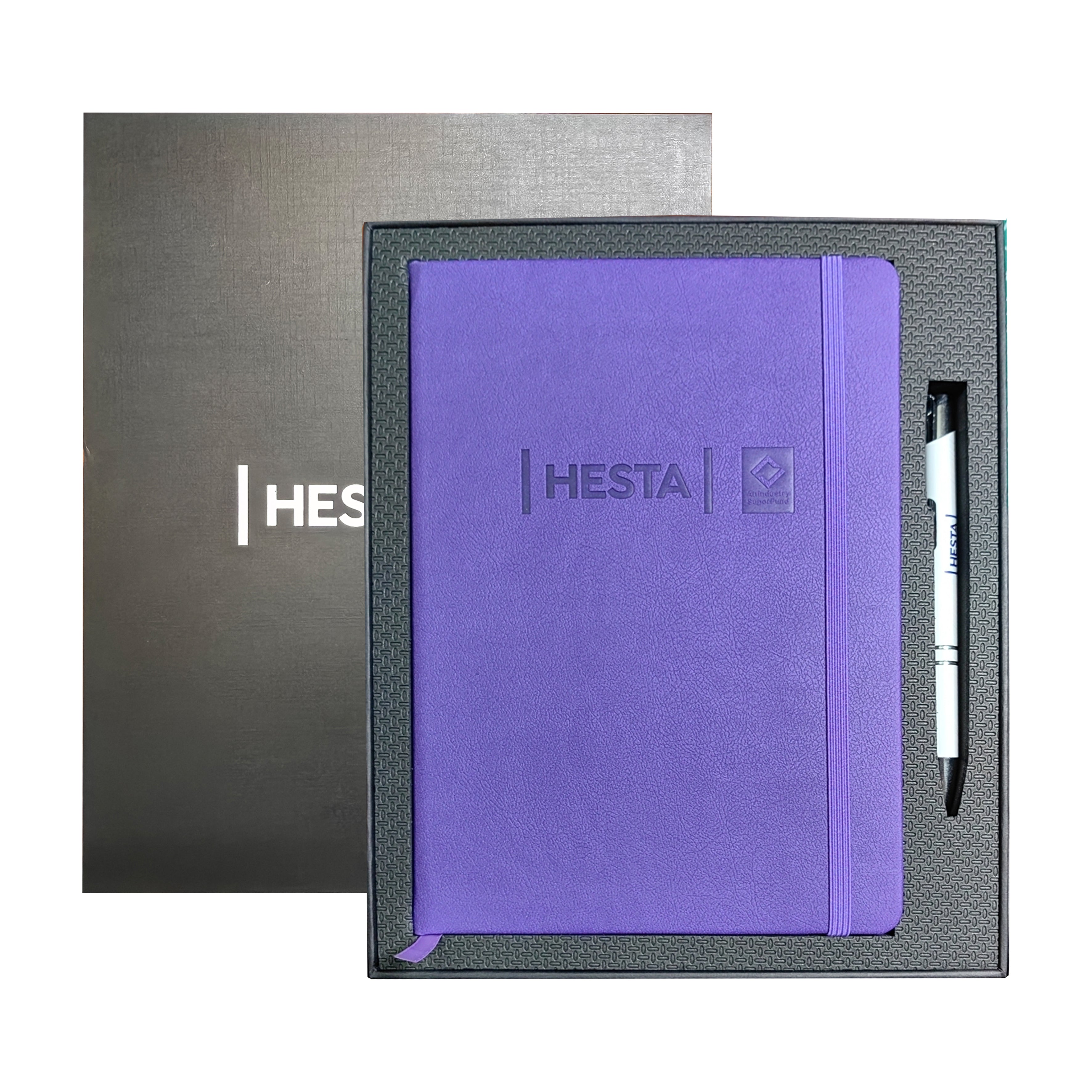 HESTA Notebook and Pen Gift Set