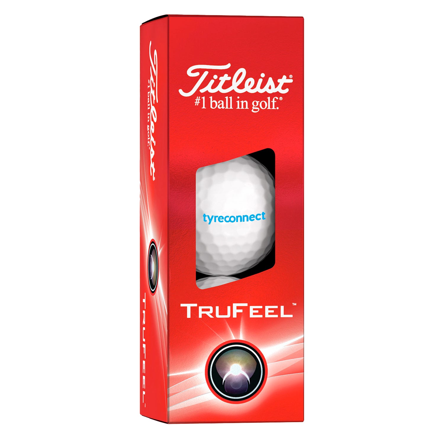 Tyreconnect Titleist TruFeel Golf Balls - 3pk