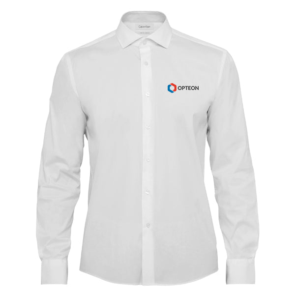 Opteon Calvin Klein Cotton Poplin Shirt - Mens