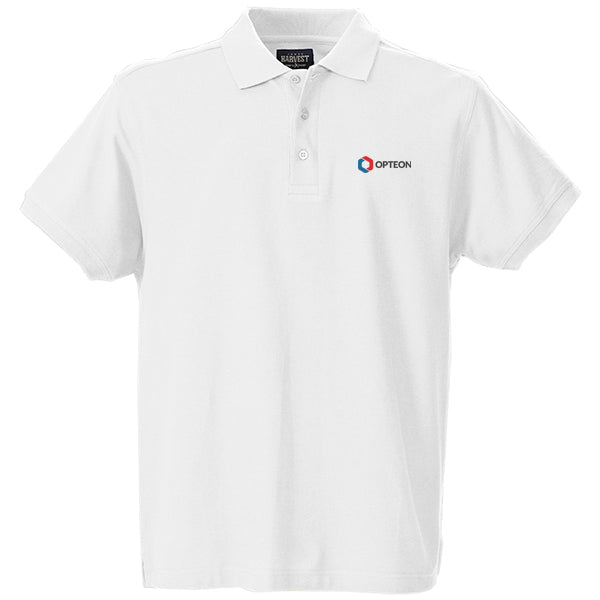 Opteon Morton Polo Shirt White - Mens