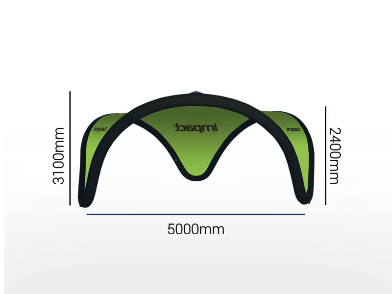 Inflatable Tent 6.6m x 6.6m