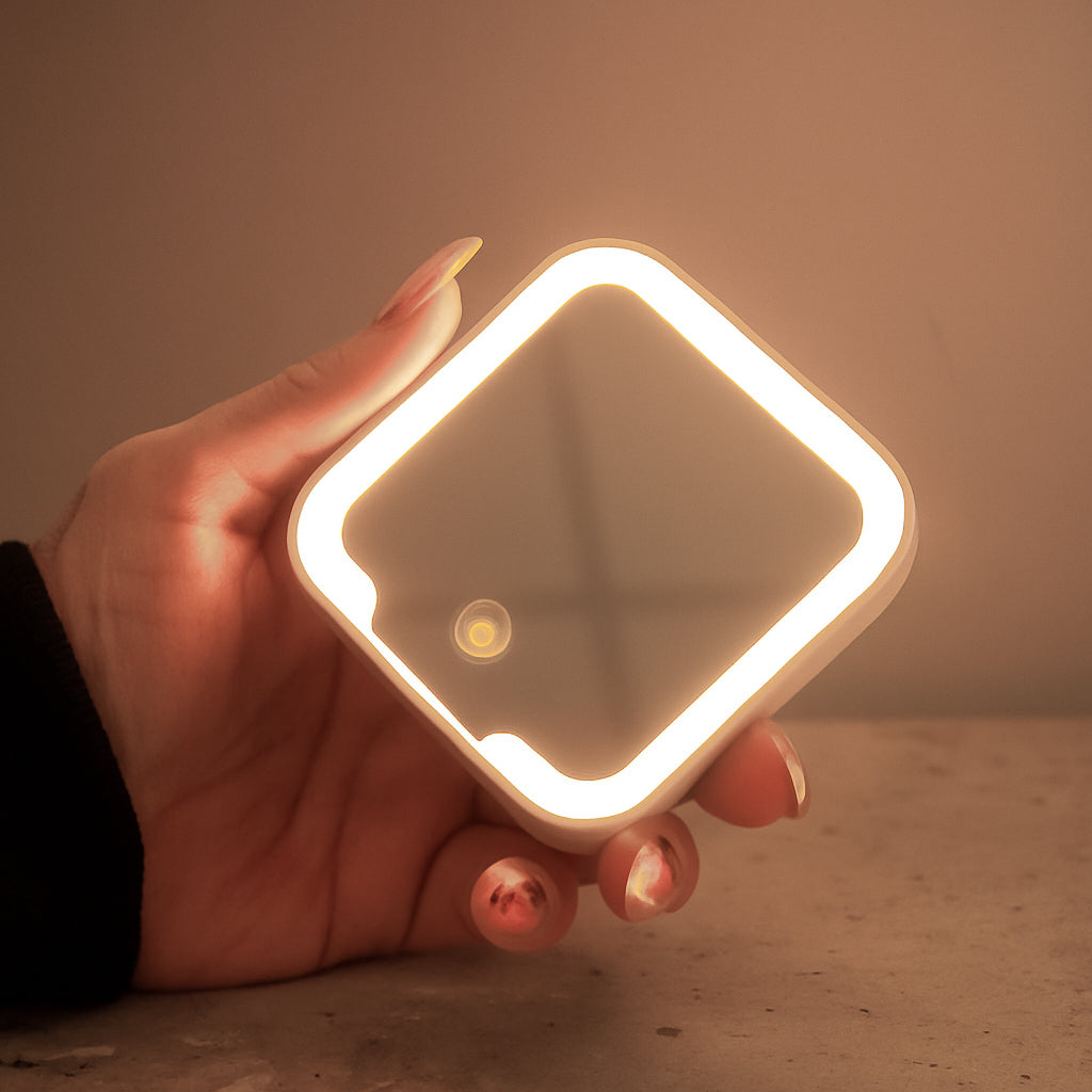 Glow Compact Mirror with LED