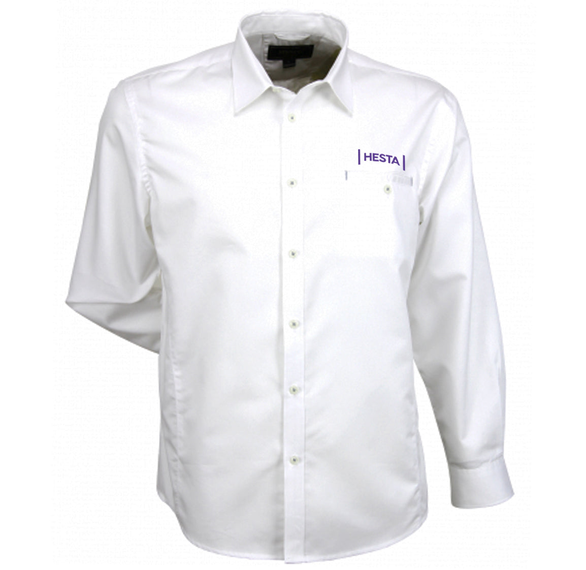 HESTA Empire LS Mens Shirt - White